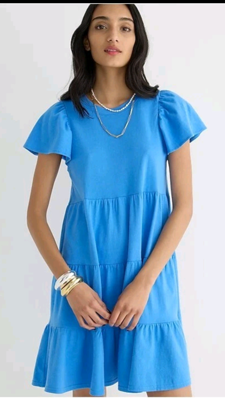 J. Crew Factory Mini Tiered Dress